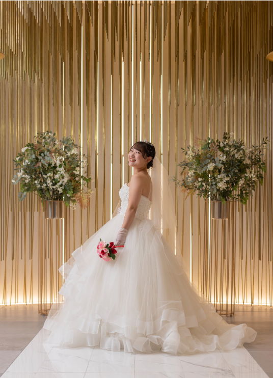 光と影のマリアージュ★ホワイトウェディング